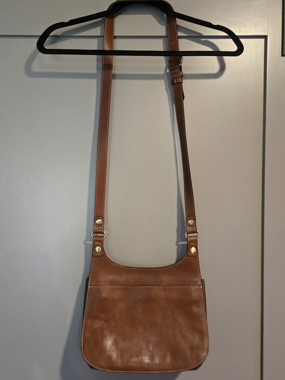 Patricia Nash London Saddle Bag - Cognac - Picture 2 of 7